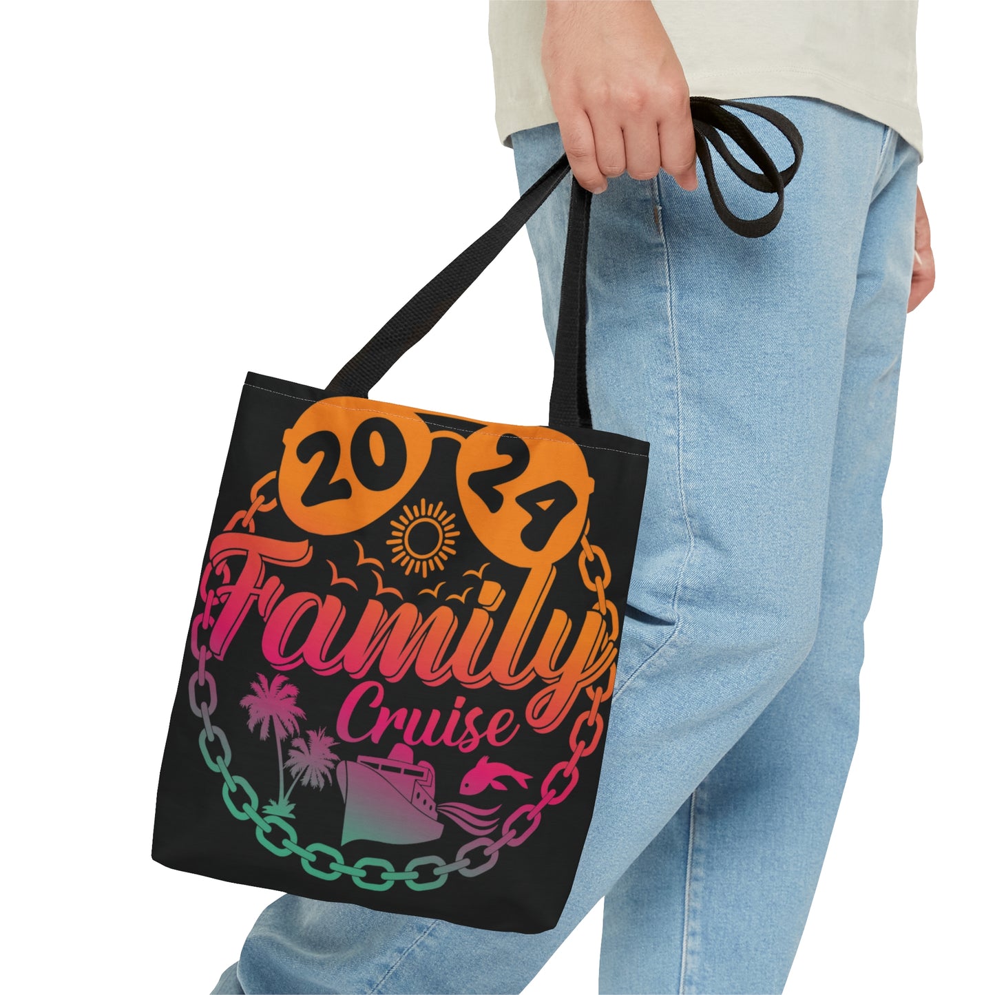 "2024 Family Cruise" Beach Bag