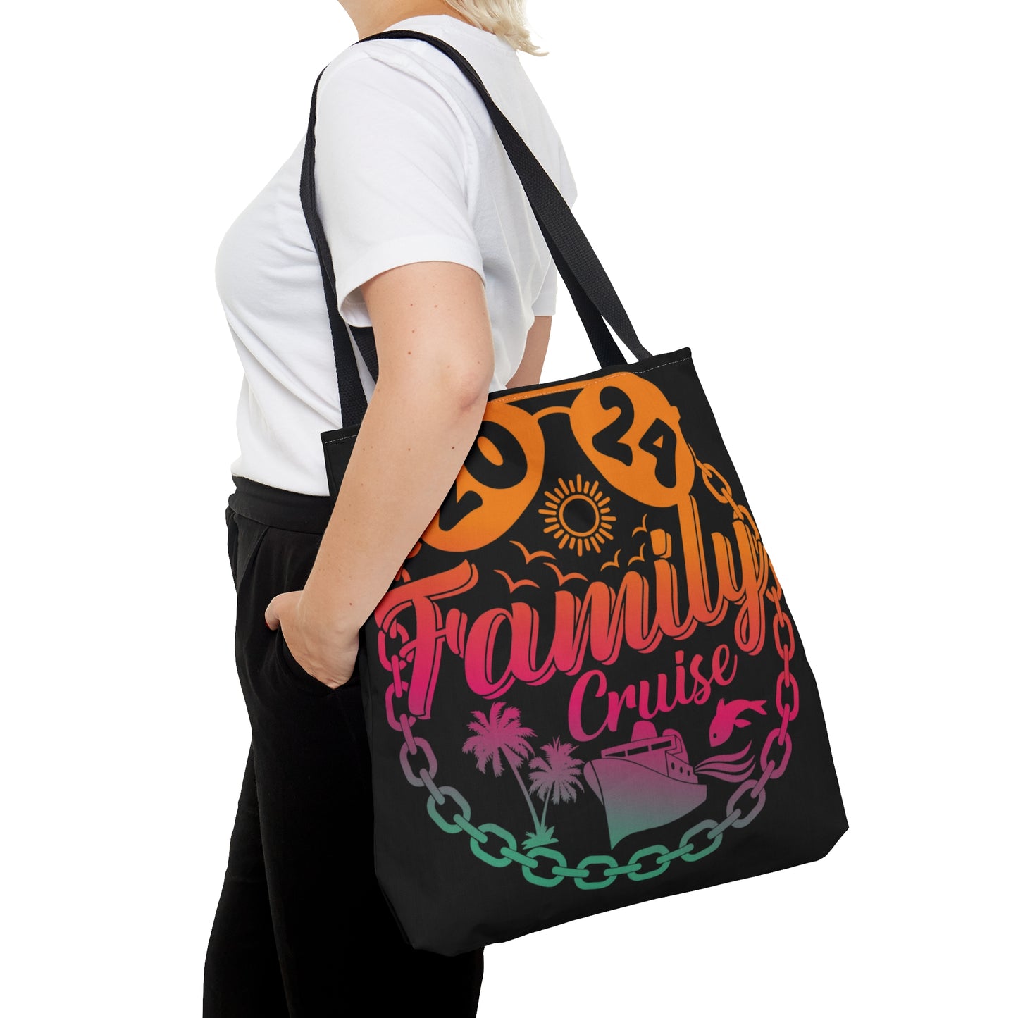 "2024 Family Cruise" Beach Bag
