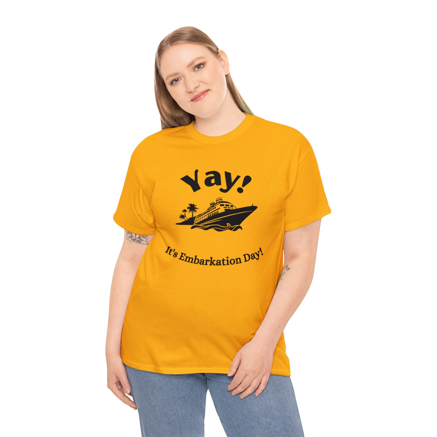 Unisex "Yay It's Embarkation Day" T-Shirt