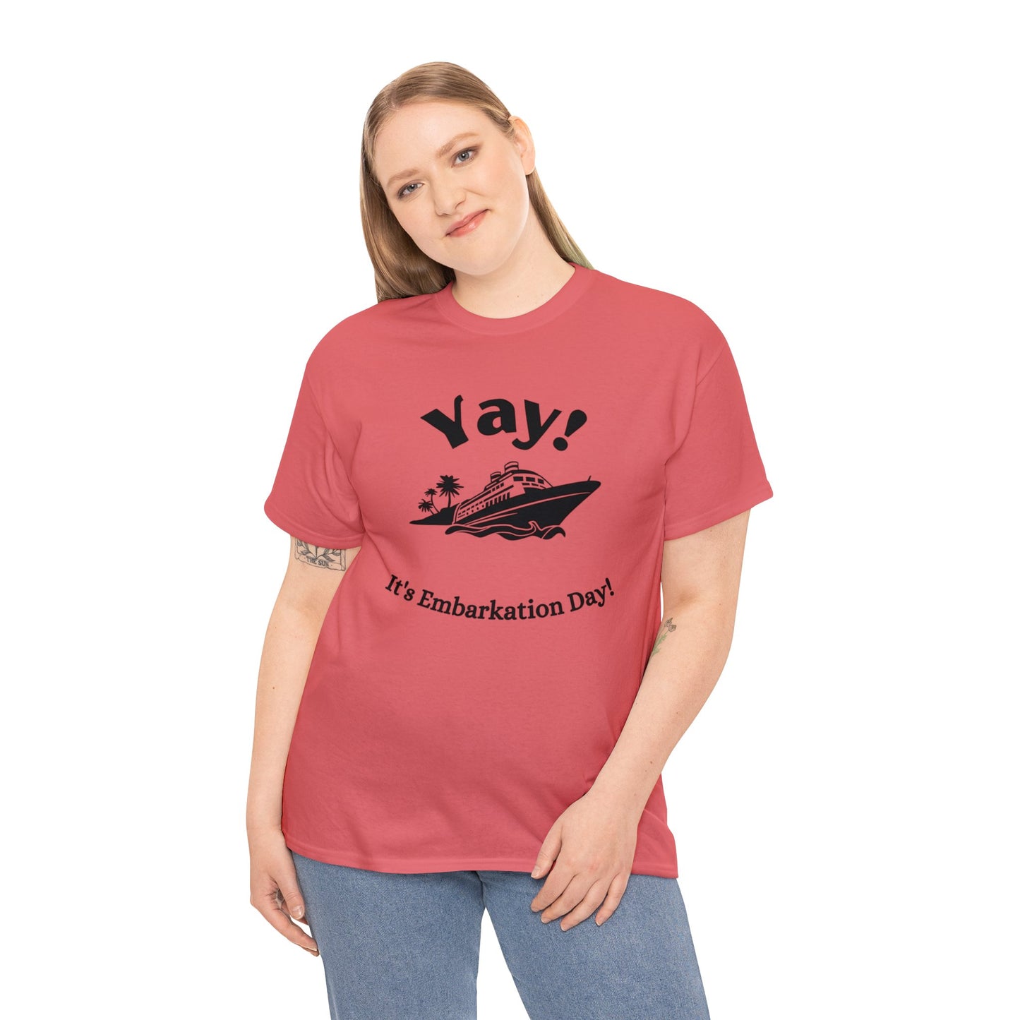 Unisex "Yay It's Embarkation Day" T-Shirt
