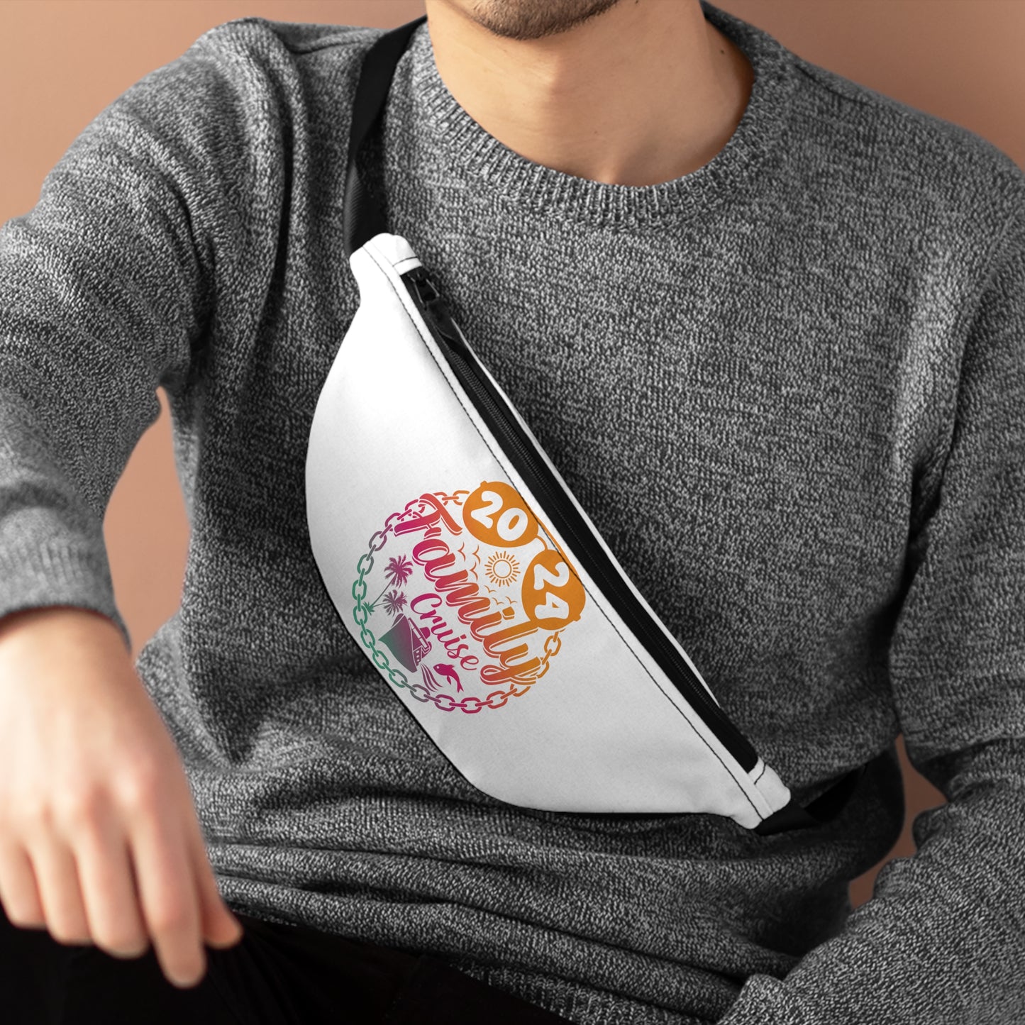 "2024 Family Cruise" Large Fanny Pack