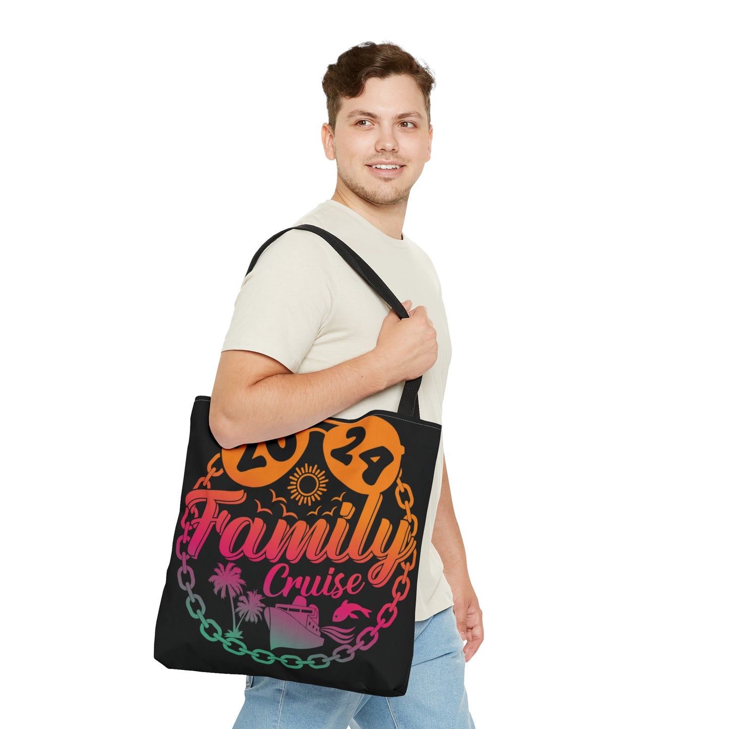 "2024 Family Cruise" Beach Bag