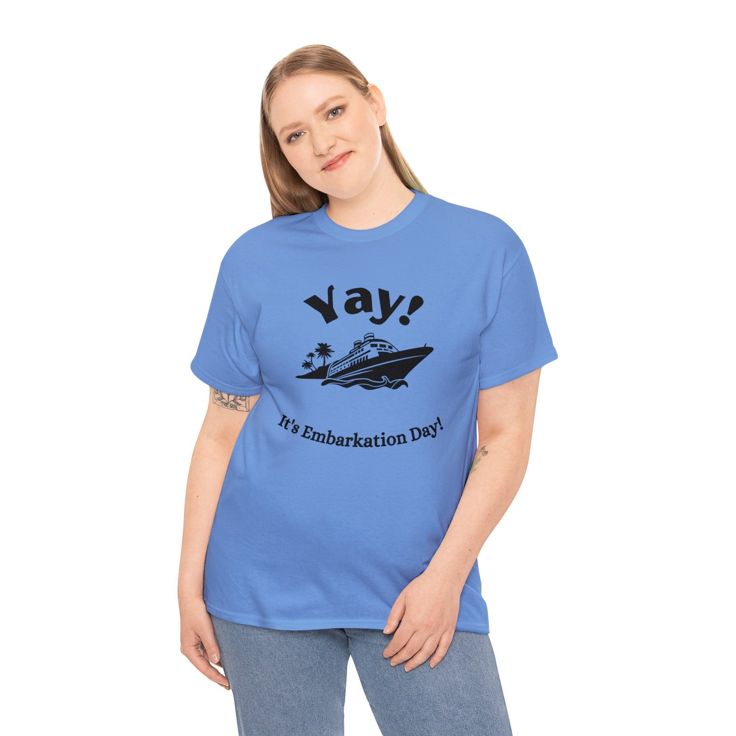 Unisex "Yay It's Embarkation Day" T-Shirt