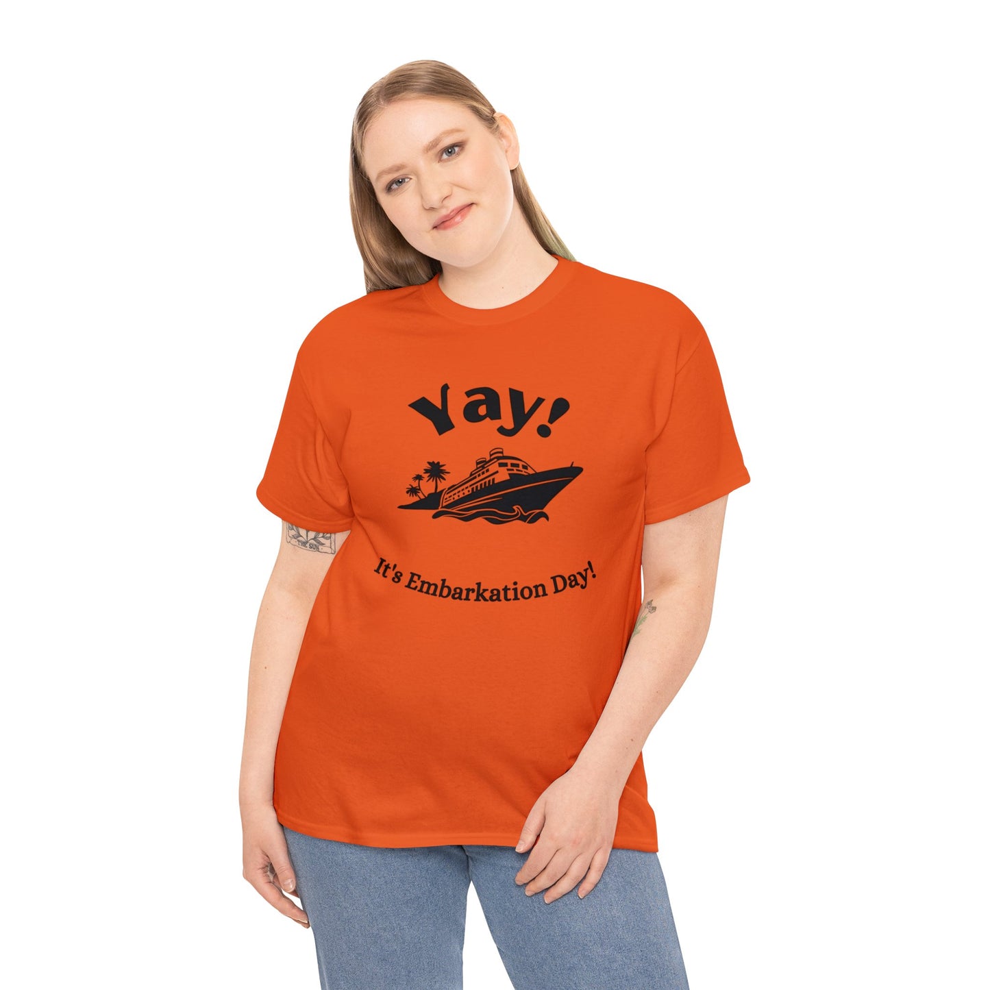 Unisex "Yay It's Embarkation Day" T-Shirt