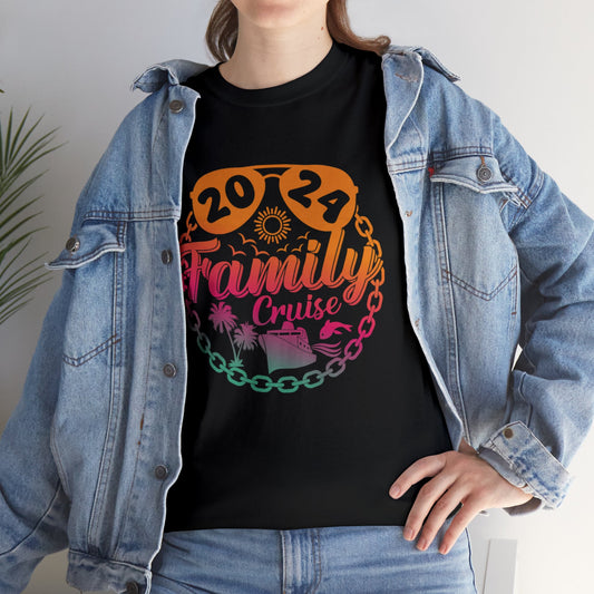 Unisex "2024 Family Cruise" T-shirt