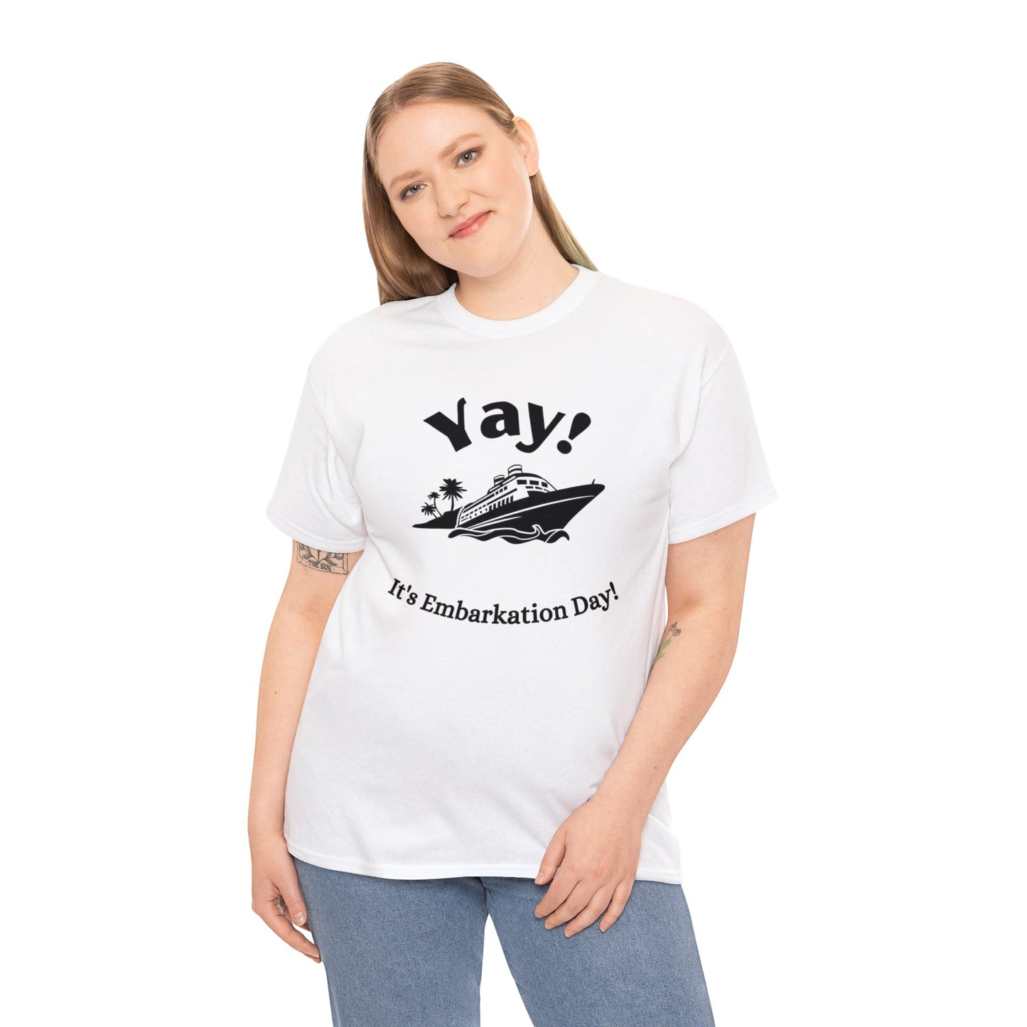 Unisex "Yay It's Embarkation Day" T-Shirt