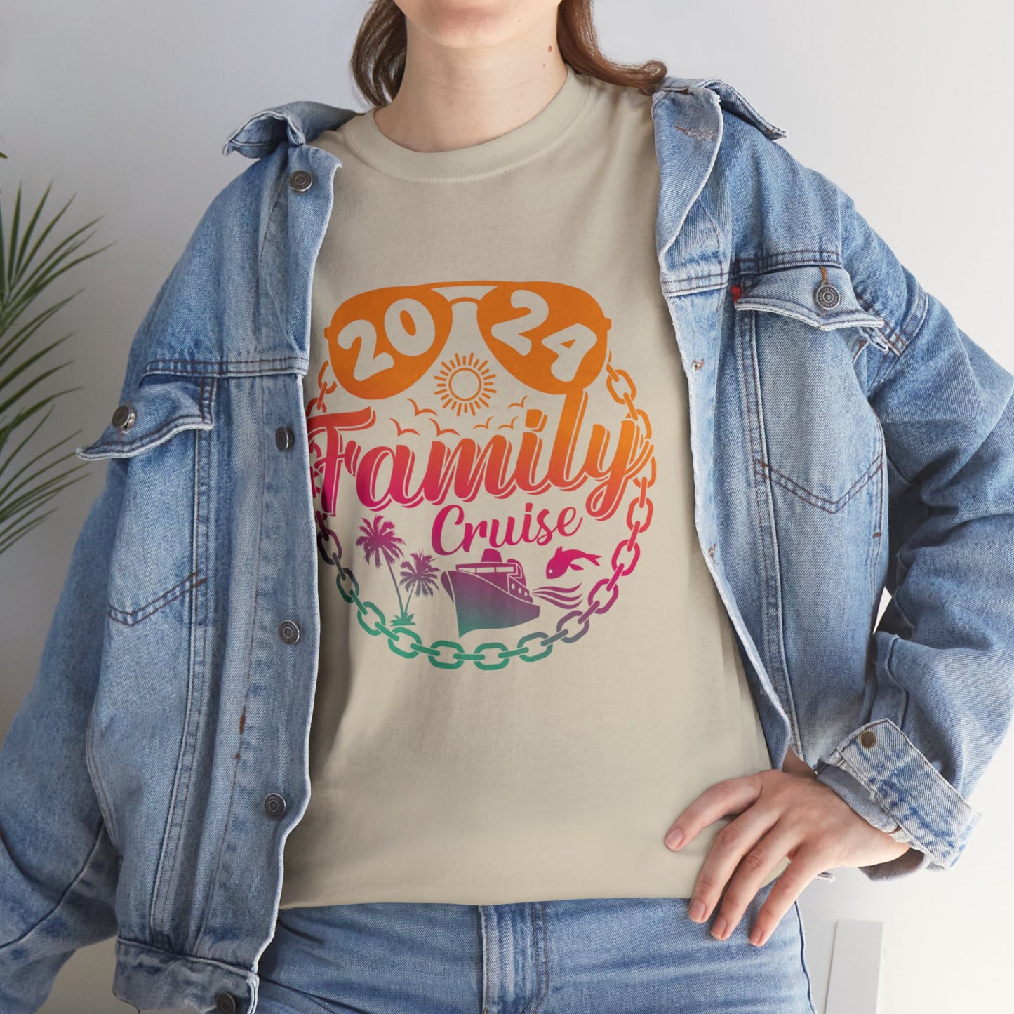 Unisex "2024 Family Cruise" T-shirt